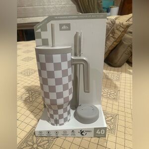 Hydrapeak checkered voyager insulated tumbler